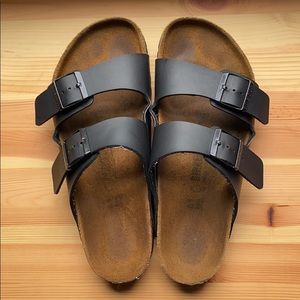 GUC Mens Black Birkenstock Arizona